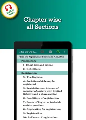 The CoOperative Societies Act 1912 android App screenshot 5